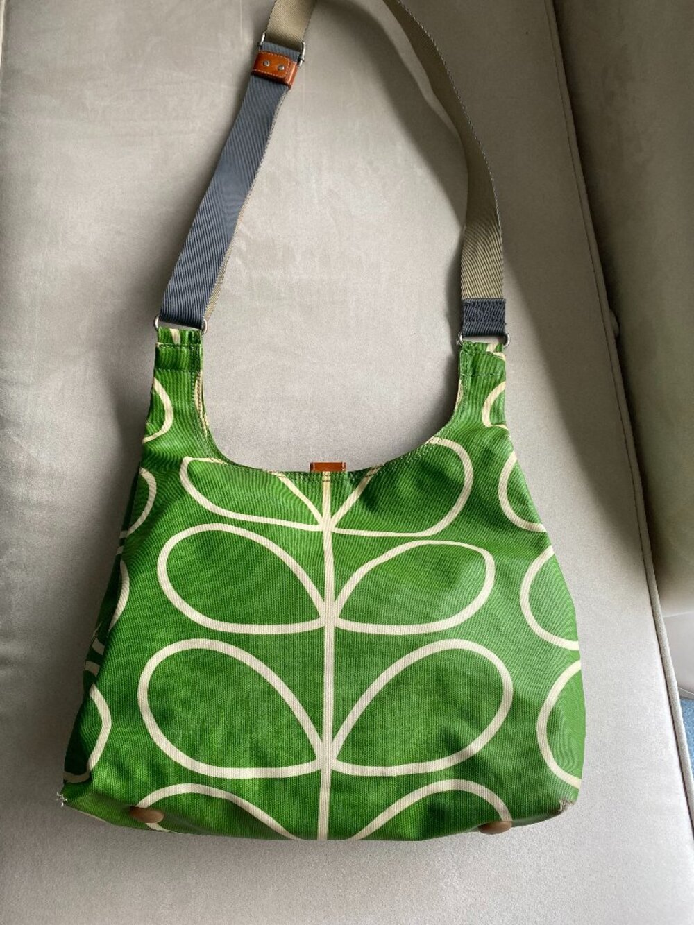 Orla Kiely Sling Bag (great color great product but w/ classic OK wear/tear)